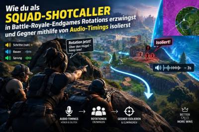 Wie du als squad‑shotcaller in battle‑royale‑endgames rotations erzwingst und Gegner mithilfe von audio‑timings isolierst