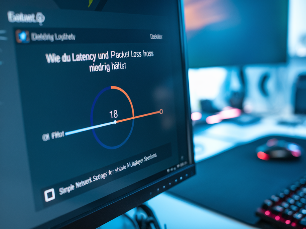 Wie du latency und packet loss niedrig hältst: einfache netzwerkeinstellungen für stabile multiplayer‑Sessions